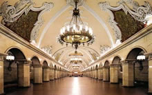 10 Mais - Metrô de Moscou 