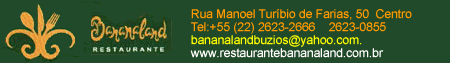 Restaurante Bananaland - Gastronomia por Quilo - Restaurantes - $ - Armação de Búzios - Rio de Janeiro
