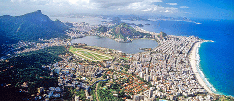 Vista area do Rio de Janeiro 