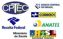 Cepetec, Banco Central, Correios, Receita Federal, Anatel, Ministrio da Sade