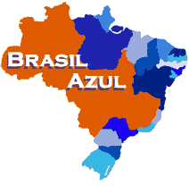 Mapa dp Brasil -  Clique sobre o Estado em que deseja saber informações de Aeroportos.