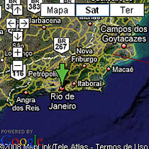 Rio de Janeiro - Mapa  Satlite