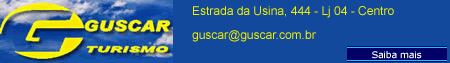 Guscar Turismo  - Aluguel de Veículos - Armação de Búzios