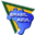 Bandeira Mapa Brasil Azul