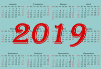Calendário Anual 2019